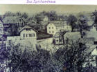 Altes Spritzenhaus, gegenüber von Schlosser Krause am Mühlteich. Das Spritzenhaus wurde Ende der 1950iger Jahre abgerissen.
